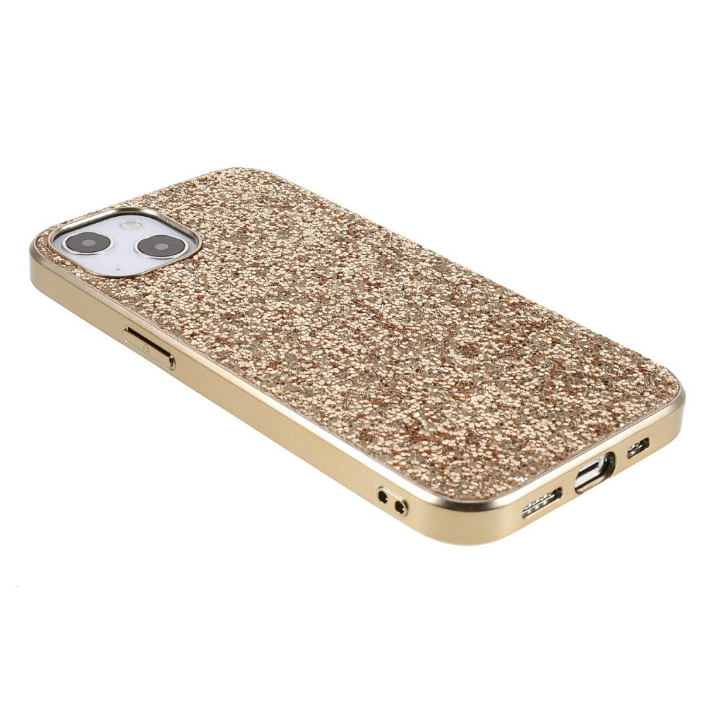 EIDERWOOD iPhone 13 Mini Glitter Hybrid Skal - Gull