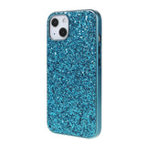 EIDERWOOD iPhone 13 Mini Glitter Hybrid Skal - Blå