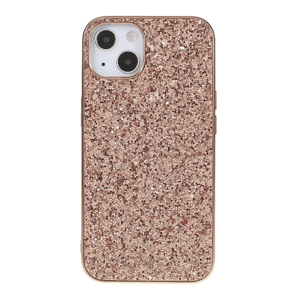 EIDERWOOD iPhone 13 Mini Glitter Hybrid Skal - Rose Gold