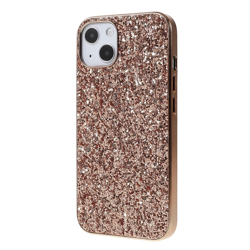 EIDERWOOD iPhone 13 Mini Glitter Hybrid Skal - Rose Gold