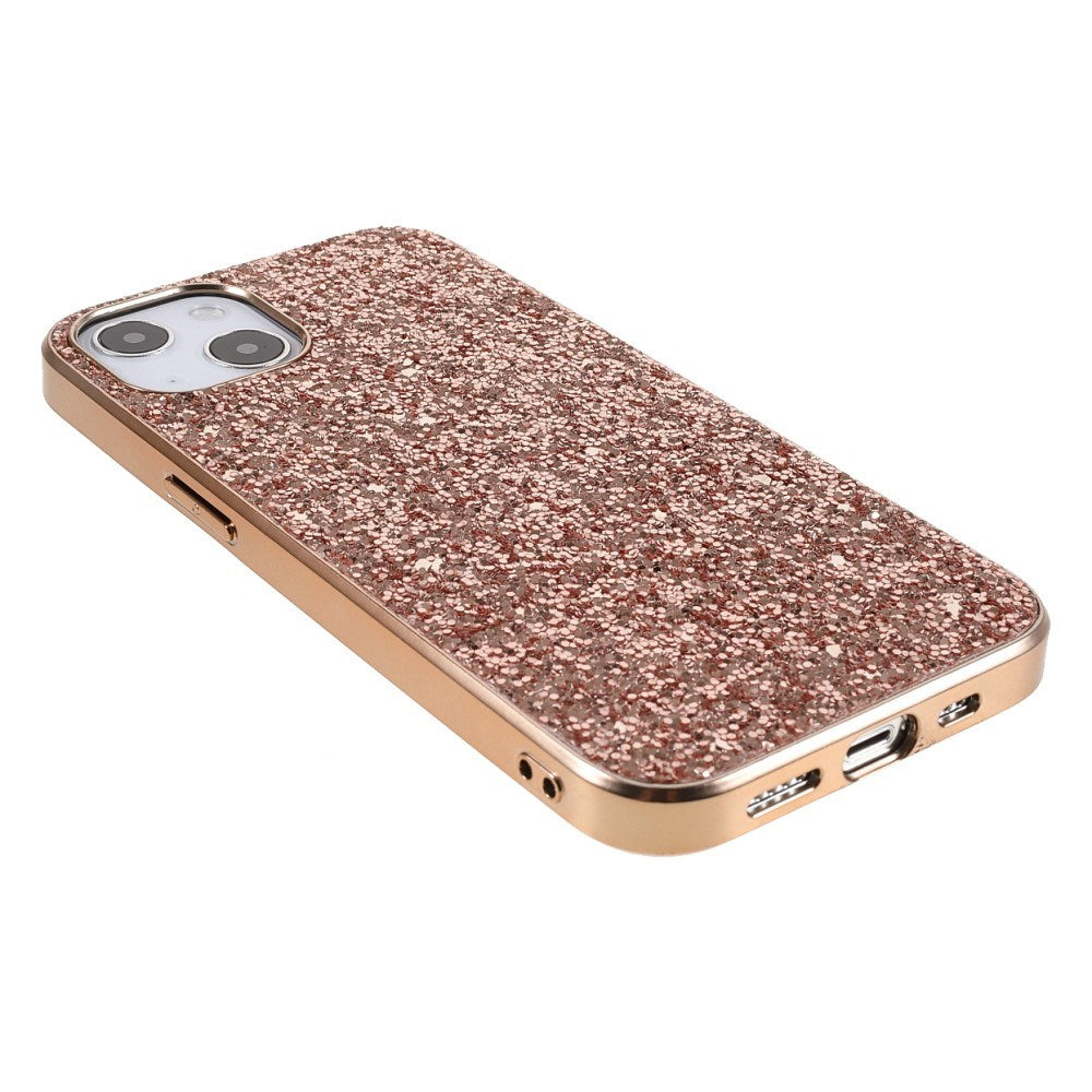 EIDERWOOD iPhone 13 Mini Glitter Hybrid Skal - Rose Gold