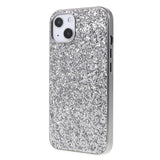 EIDERWOOD iPhone 13 Mini Glitter Hybrid Skal - Silver