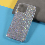 iPhone 13 Mini Skal - Silver Glitter