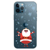 iPhone 13 Pro Max Skal Flexibel Plast - Jul-tema - Skrattande Tomte