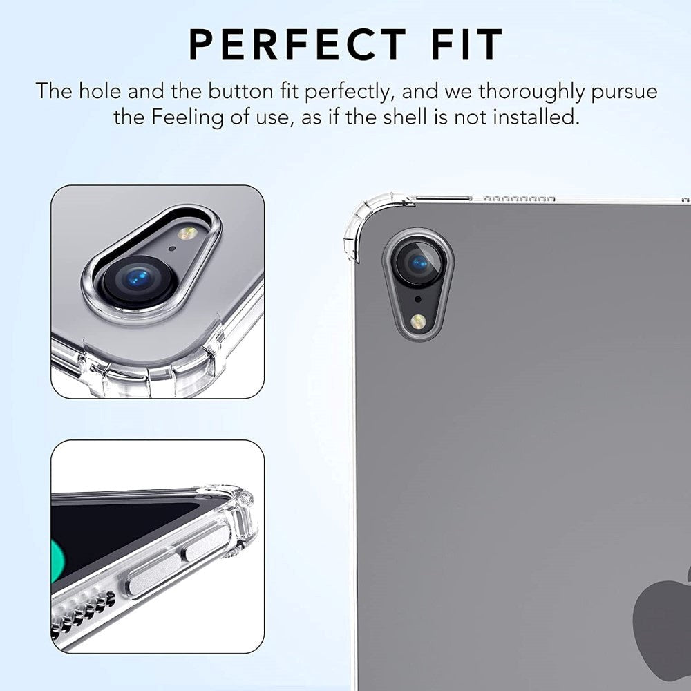 iPad Mini (2024 / 2021) Skal Flexibel TPU-plast - Transparent