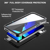 iPhone 13 Pro IP68 Damm- & Vattentätt Skal - Genomskinlig / Svart