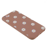 EIDERWOOD iPhone 6 / 6s Flexibelt Plast Bakskal med Blommor - Brun