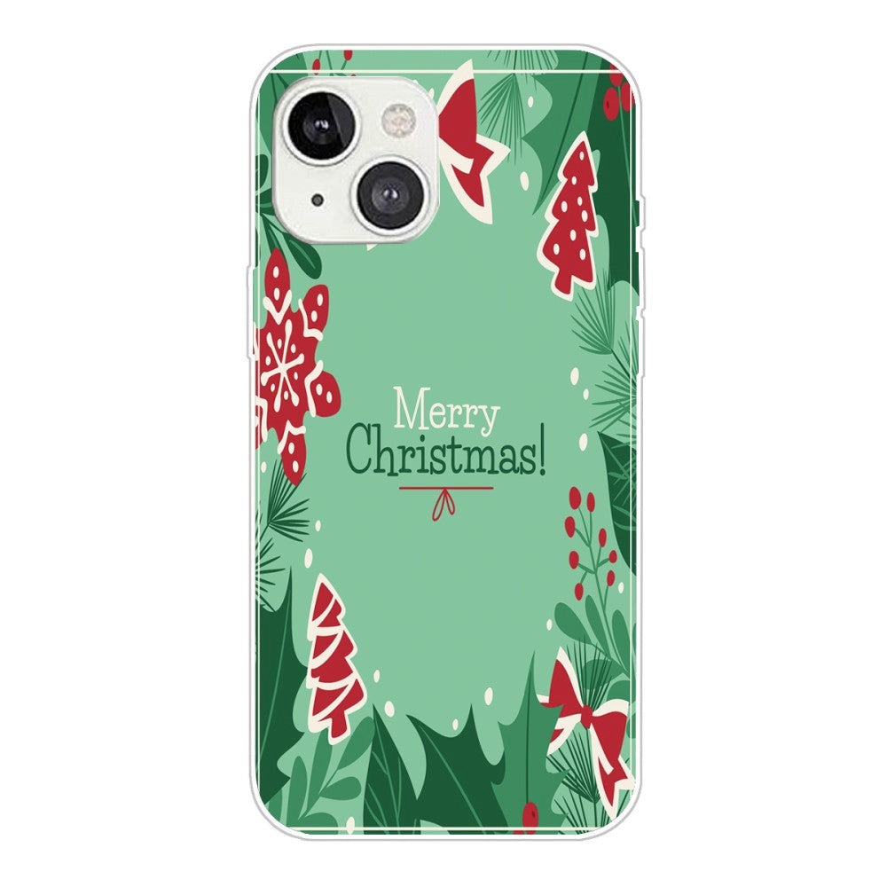 iPhone 13 Skal Flexibel Plast - Jul-tema - Merry Christmas - Juldekorationer