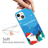 iPhone 13 Skal Flexibel Plast - Jul-tema - Merry Christmas - Jultomte