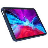 iPad Pro 12.9" (2022 / 2021 / 2020 /2018) / Air 13" (2024) Shockproof Skal Liquid Silikon - Mörkblå