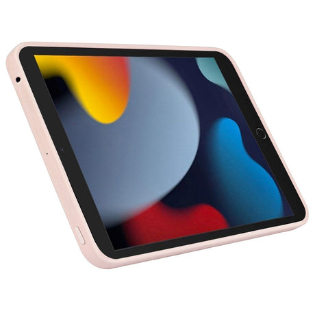 iPad 10.2" (2021/2020/2019) Shockproof Skal Liquid Silikon - Puderrosa