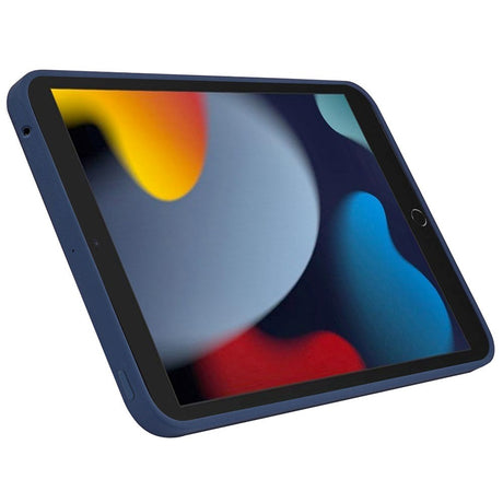 iPad 10.2" (2021/2020/2019) Shockproof Skal Liquid Silikon - Mörkblå