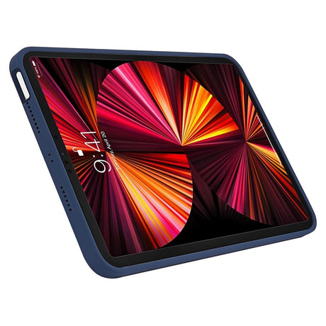 iPad Pro 11" (2022 / 2021 / 2020 / 2018) Shockproof Skal Liquid Silikon - Mörkblå