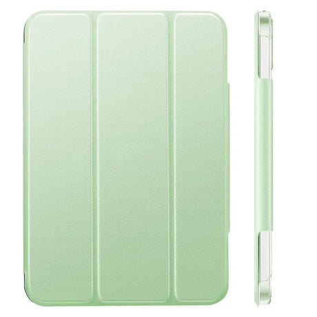 iPad Mini (2024 / 2021) ESR Tri-Fold Fodral med Apple Pencil Holder - Ljusgrön