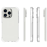 iPhone 14 Pro Shockproof Skal TPU - Transparent