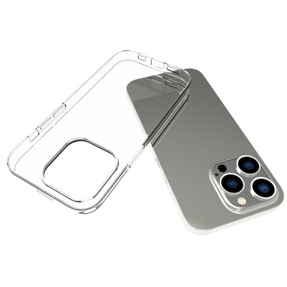 iPhone 14 Pro Ultra Thin Flexibelt Skal - Transparent