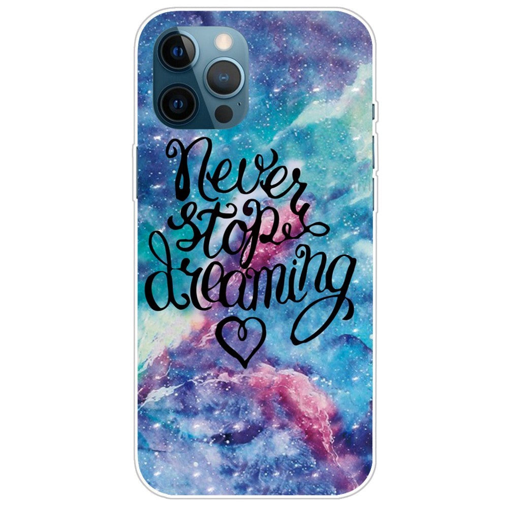 iPhone 14 Pro Skal Plast - "Never Stop Dreaming"