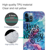 iPhone 14 Pro Skal Plast - "Never Stop Dreaming"