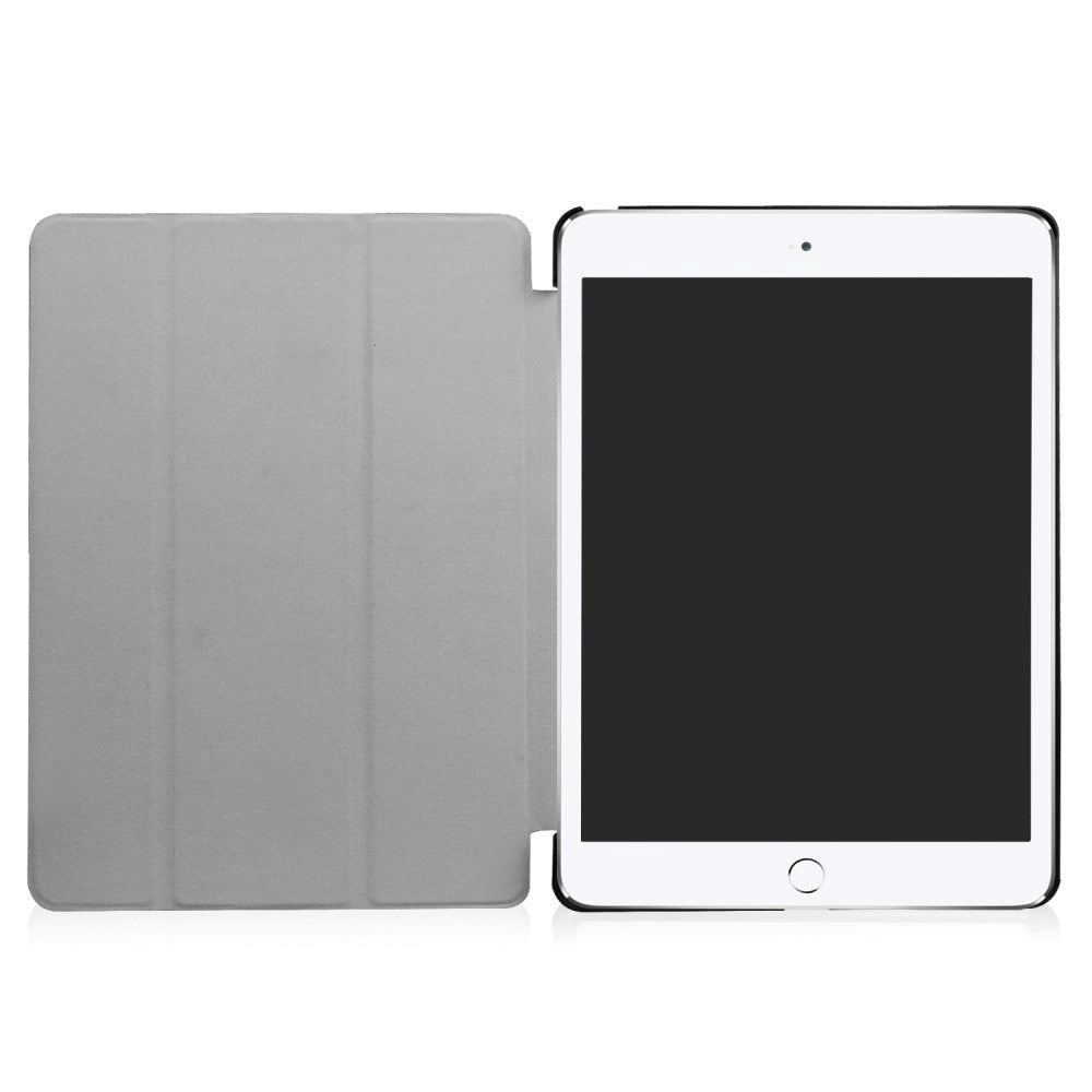 iPad 9.7" (2018) / iPad 9.7" (2017) Tri-fold Fodral Läder - Lila