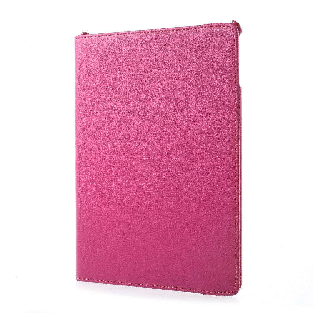 iPad 9.7" (2018 / 2017) / iPad Air / iPad Air 2 Lichi Fodral med 360 Graders Stativ - Rosa