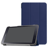 Samsung Galaxy Tab A 8.0 (2017) - Vikbart Fodral med stativfunktion - Dark Blue