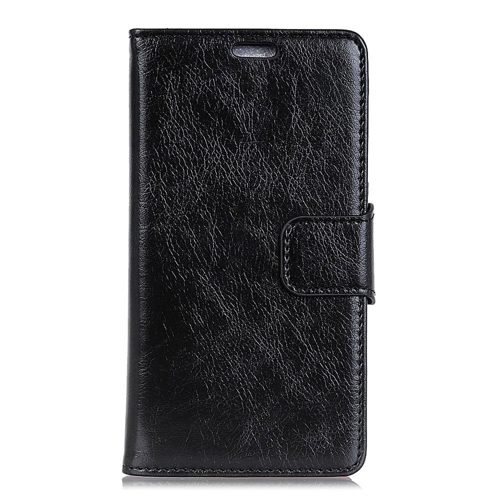 Samsung Galaxy S10e Classic Leather Wallet Case Black