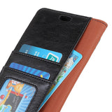 Samsung Galaxy S10e Classic Leather Wallet Case Black