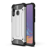 Samsung Galaxy A30 Heavy Duty Tough Case - Silver