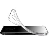 Samsung Galaxy A30S / A50 IMAK Skal Flexibel Plast med Skyddsfilm - Transparent