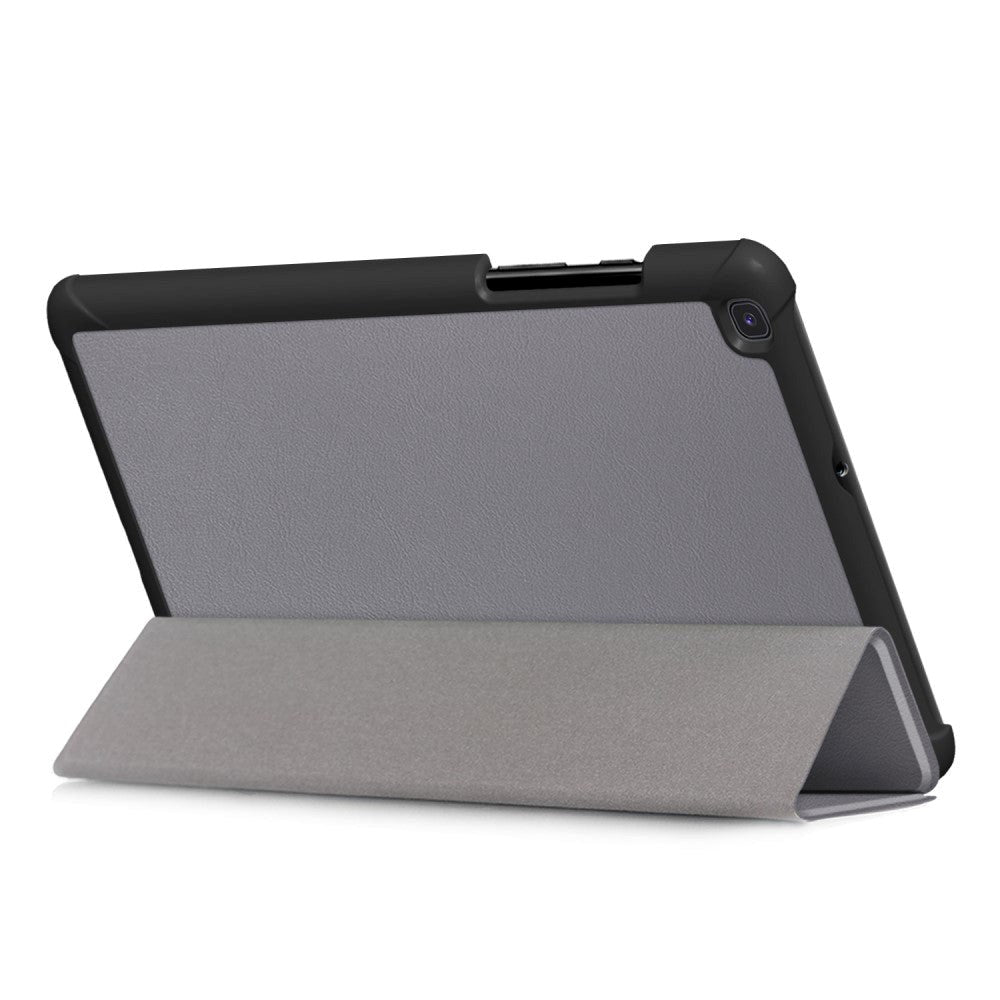 Samsung Galaxy Tab A 8.0 (2019) - Hard Case Tri-Fold Case With Stand Function - Grey