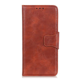 Samsung Galaxy A20S Neutral Leather Wallet Case Brown Brown