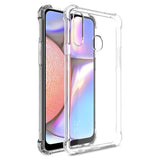 Samsung Galaxy A20S IMAK Airbag Flexibel plastskal - Transparent