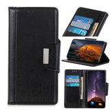 Samsung Galaxy S20 Cowhide Leather Wallet Case Black