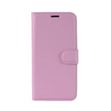 Samsung Galaxy A71 Litchi Läder Plånboksfodral - Rosa