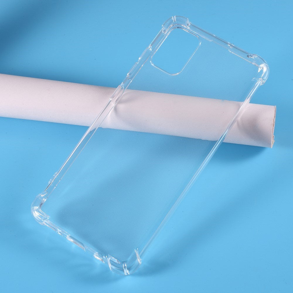 EIDERWOOD Samsung Galaxy A51 Plast Skal m. Stötdämpande Hörn - Genomskinlig