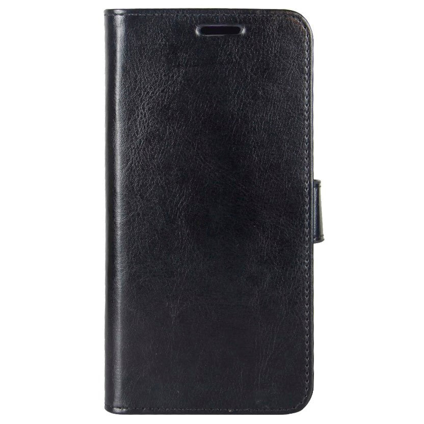 Samsung Galaxy Xcover Pro Neutral Leather Wallet Case Black