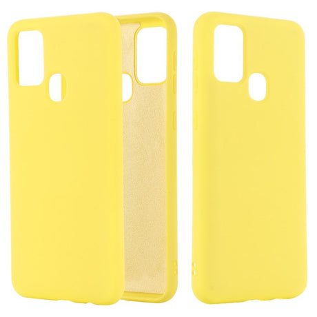 EIDERWOOD Samsung Galaxy A21s Silikon Skal - Gul
