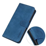 Samsung Galaxy S20 FE / S20 FE (5G) KHAZNEH Retro Leather Wallet Case - Blue