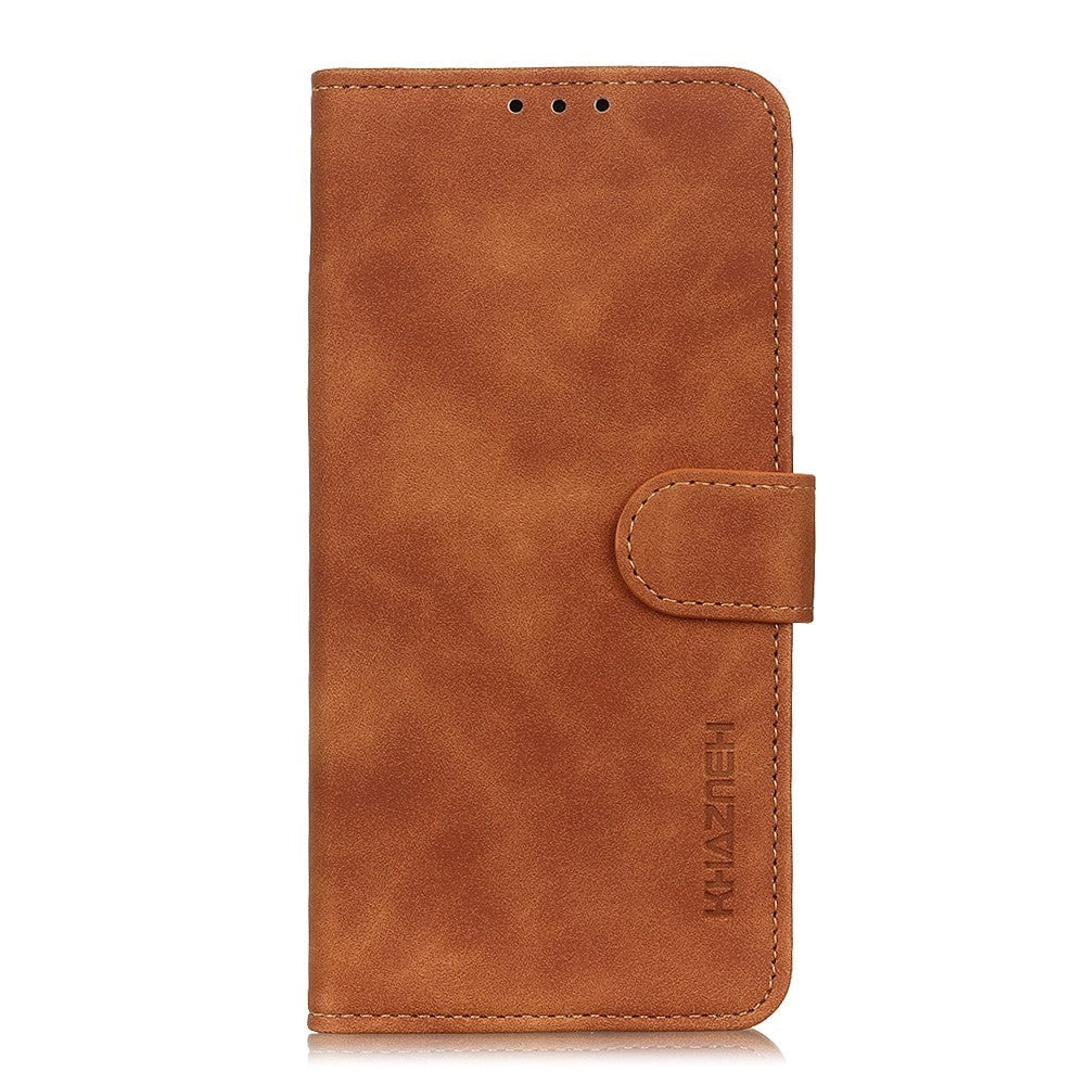 Samsung Galaxy S20 FE / S20 FE (5G) KHAZNEH Retro Leather Wallet Case - Brown