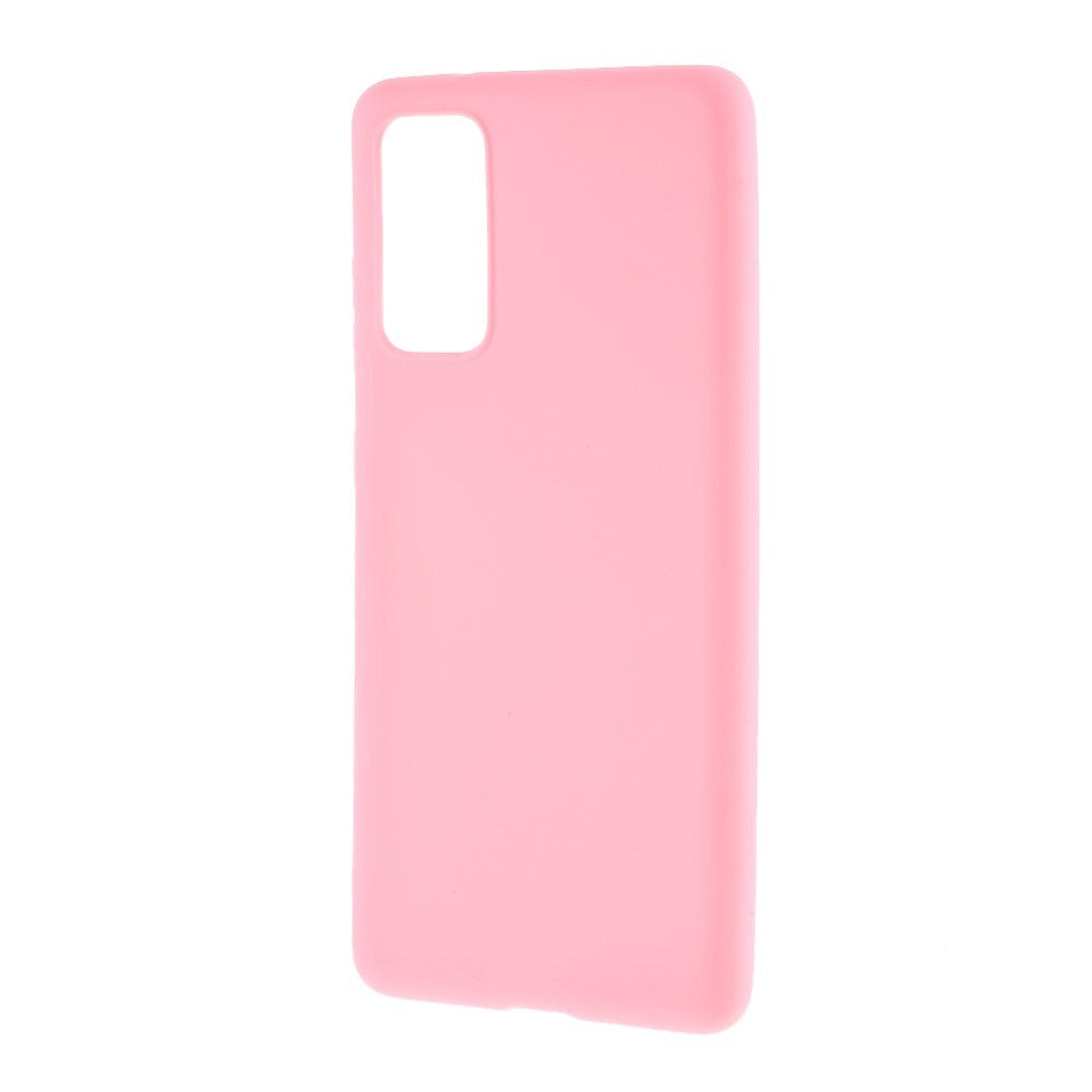 Samsung Galaxy S20 Fe / S20 Fe (5G) Flexibel matt plastskal - rosa