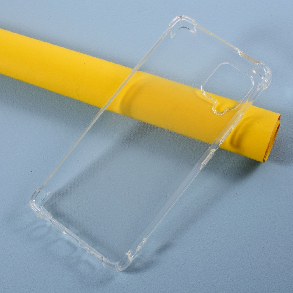 EIDERWOOD Samsung Galaxy A42 (5G) Plast Skal m. Stötdämpande Hörn - Genomskinlig