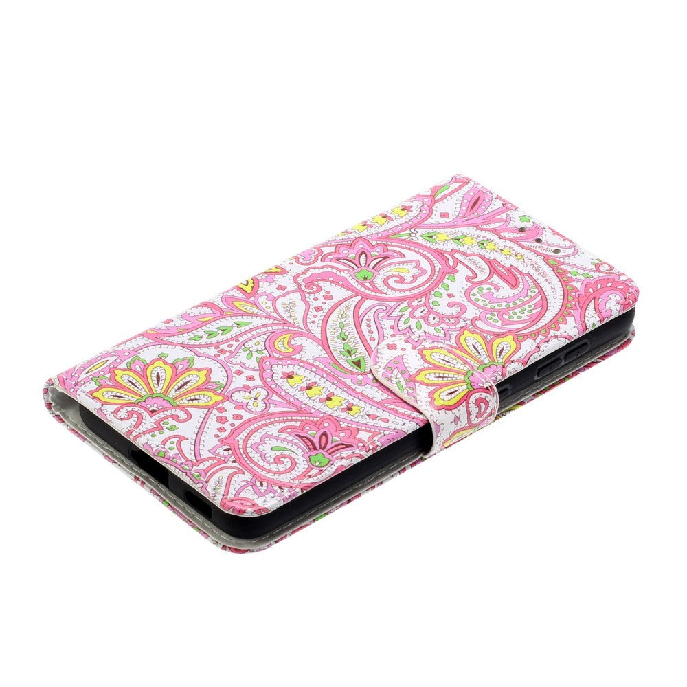 Samsung Galaxy S21+ (plus) Plånboksfodral med Rem - Paisley Flower