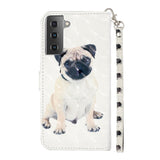 Samsung Galaxy S21+ (plus) Light Spot Plånboksfodral - Pug