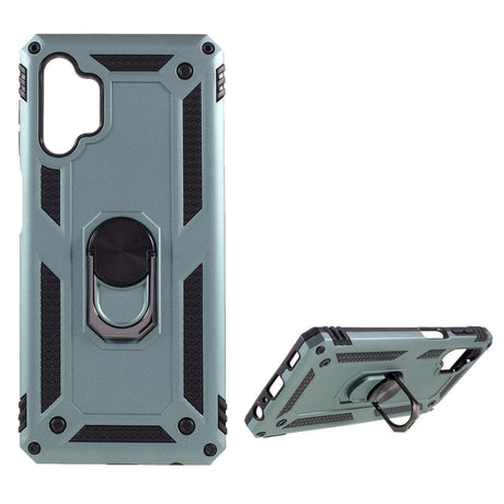 Samsung Galaxy A32 5G Tough Case m. Magnetisk Stativfunktion - Army Green