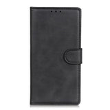 Samsung Galaxy Xcover 5 Vintage Leather Wallet Case - Svart