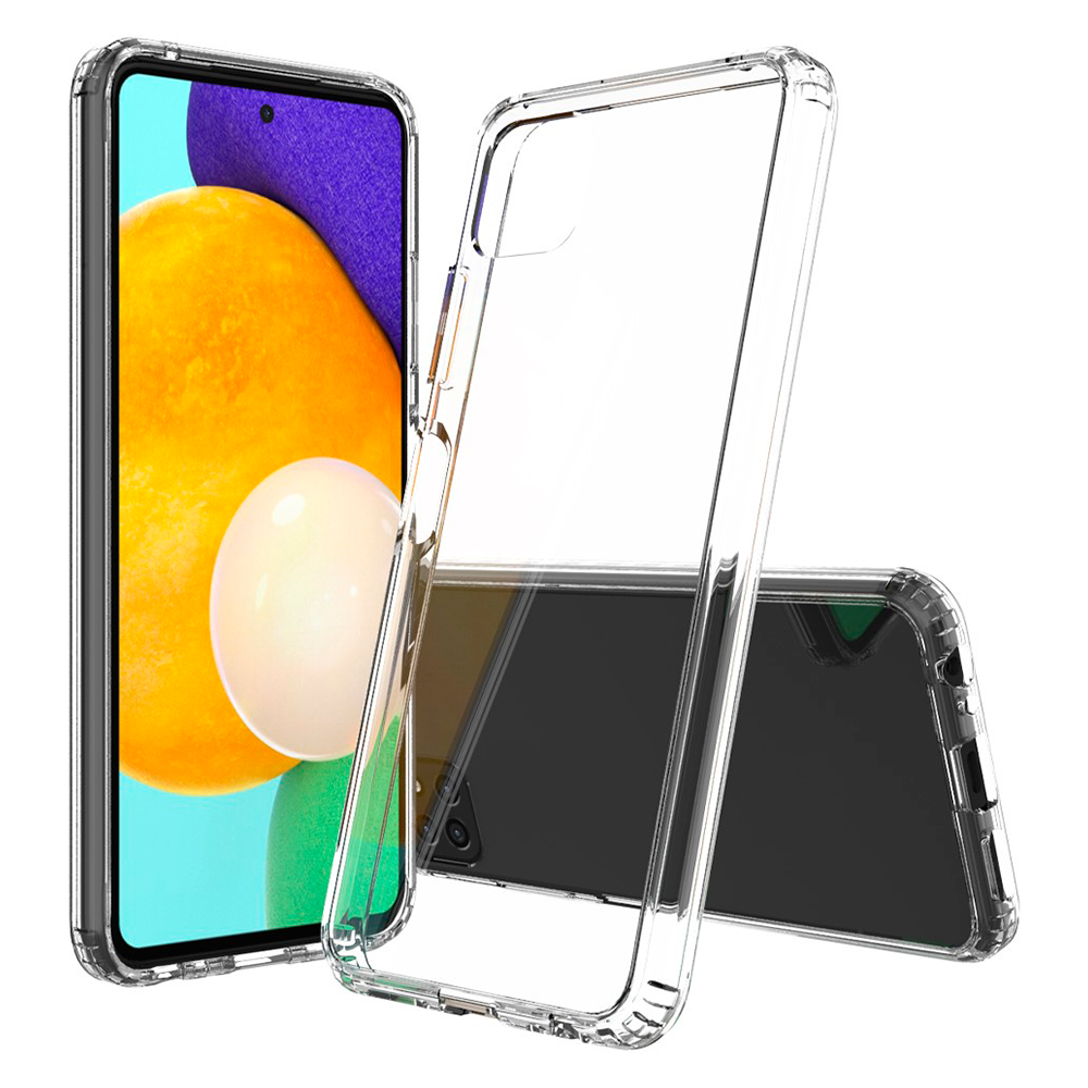 Samsung Galaxy A22 (5G) chockisäker hybridplastskal - Transparent