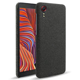 EIDERWOOD Samsung Galaxy Xcover 5 Tygbelagt Plast Skal - Svart