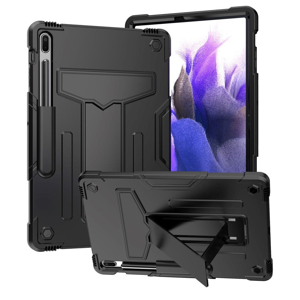 Samsung Galaxy Tab S7 Fe Tough Case m. Stativfunktion - Svart