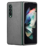 Samsung Galaxy Z Fold3 (5G) Simple Case m. Läderstöd - Svart