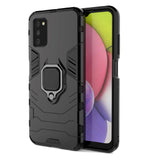 Samsung Galaxy A03S Tough Case m. Magnetisk Stativfunktion - Svart